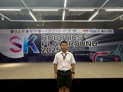 นักเรียนเข้าร่วมแข่งขัน มหกรรมหุ่นยนต์แห่งประเทศไทย