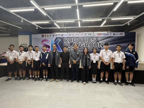 นักเรียนเข้าร่วมแข่งขัน มหกรรมหุ่นยนต์แห่งประเทศไทย
