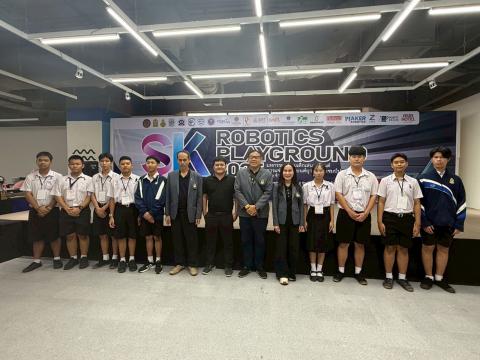 นักเรียนเข้าร่วมแข่งขัน มหกรรมหุ่นยนต์แห่งประเทศไทย