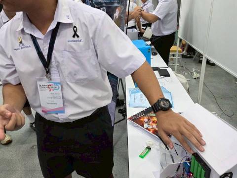นักเรียนเข้าร่วมแข่งขัน มหกรรมหุ่นยนต์แห่งประเทศไทย