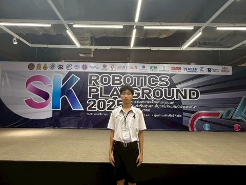 นักเรียนเข้าร่วมแข่งขัน มหกรรมหุ่นยนต์แห่งประเทศไทย