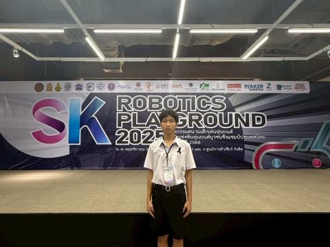นักเรียนเข้าร่วมแข่งขัน มหกรรมหุ่นยนต์แห่งประเทศไทย