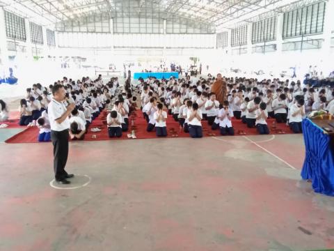 ค่ายพุทธธรรม ระดับขึ้นมัธยมศึกษาปีที่ 1 ปีการศึกษา 2566