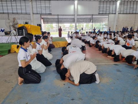 ค่ายพุทธธรรม ระดับขึ้นมัธยมศึกษาปีที่ 4 ปีการศึกษา 2566